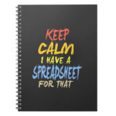 Der Wirtschaftsprüfer hat dafür eine Tabelle Notizblock (Vorderseite)