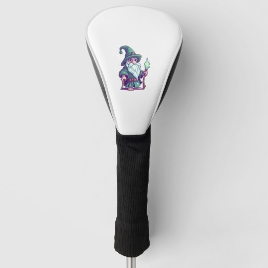 Der Wise Wizard Gnome Golf Headcover (Vorderseite)