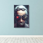 Der Wissenschaftler Leinwanddruck (Insitu (Holzboden))