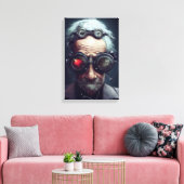 Der Wissenschaftler Leinwanddruck (Insitu (Wohnzimmer))