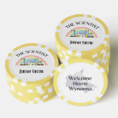Der Wissenschaftler Pokerchips (Stapel)