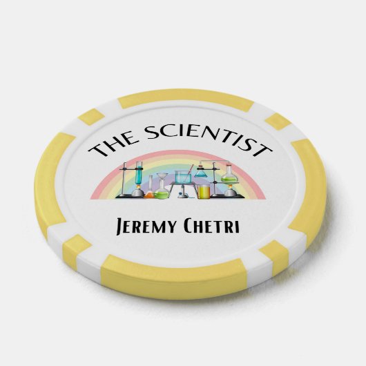 Der Wissenschaftler Pokerchips (Einzeln)