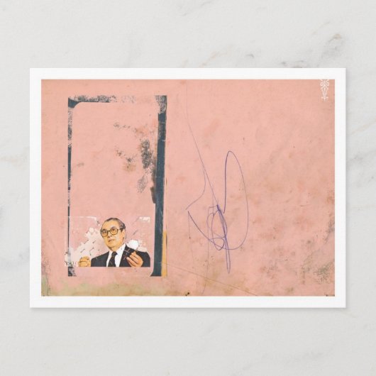 Der Wissenschaftler Postkarte (Vorderseite)