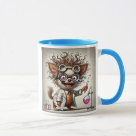 Der wissenschaftliche Hund und seine Erfahrung. Tasse