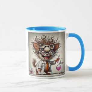 Der wissenschaftliche Hund und seine Erfahrung. Tasse