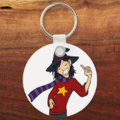 Der Wizard Dwayne Schlüsselanhänger (Vorderseite)