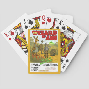 Der Wizard of Aus Filmparodie Spielkarten