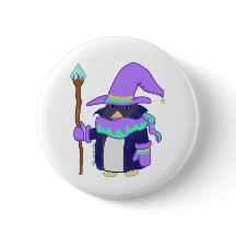 Der Wizard Penguin Badge