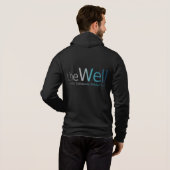 Der wohlen Hoodie der Männer Zip (Schwarz voll)