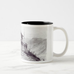 Der Wohnsitz der Flucht Glassa-too Zweifarbige Tasse