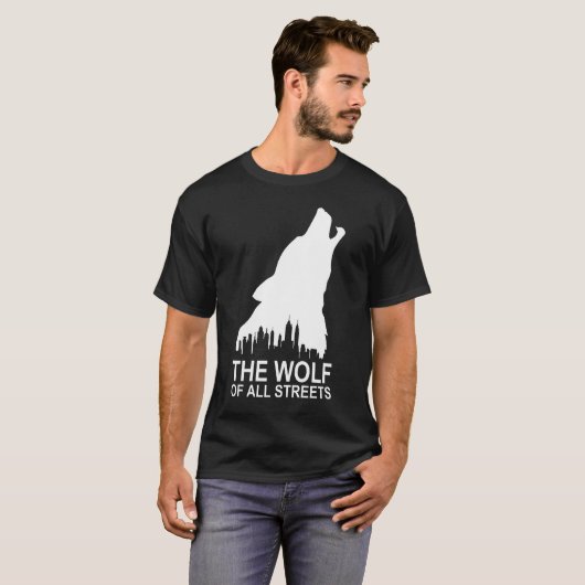 Der Wolf aller Straßen T-Shirt (Vorne ganz)
