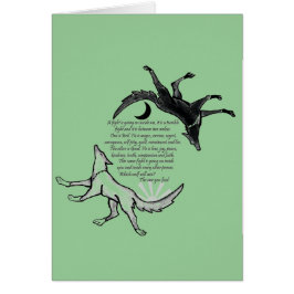 Der Wolf, der Füttre