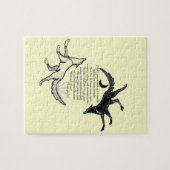 Der Wolf, der Füttre Puzzle (Horizontal)