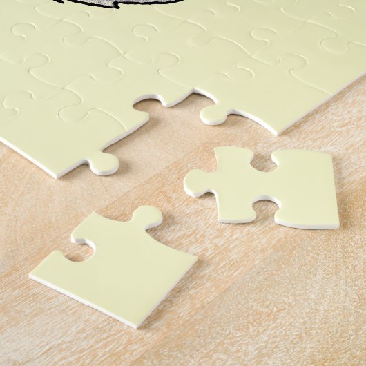 Der Wolf, der Füttre Puzzle (Seite)