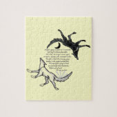 Der Wolf, der Füttre Puzzle (Vertikal)