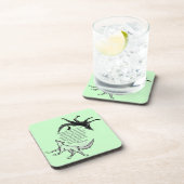 Der Wolf, der Füttre Untersetzer (Rechte Seite)