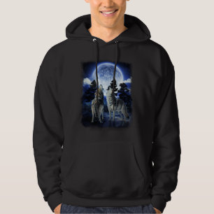 Der Wolf der Mountain Men indianer Hoodie