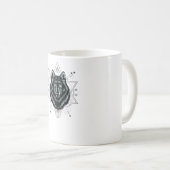Der Wolf Kaffeetasse (VorderseiteRechts)