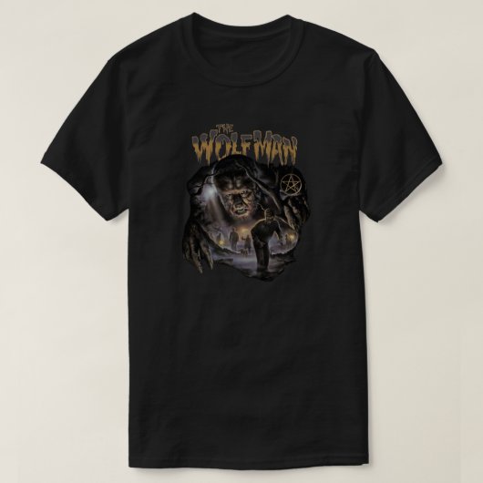 Der Wolf-Mann-T - Shirt (Design vorne)