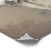 Der Wolf Poster (Ecke)