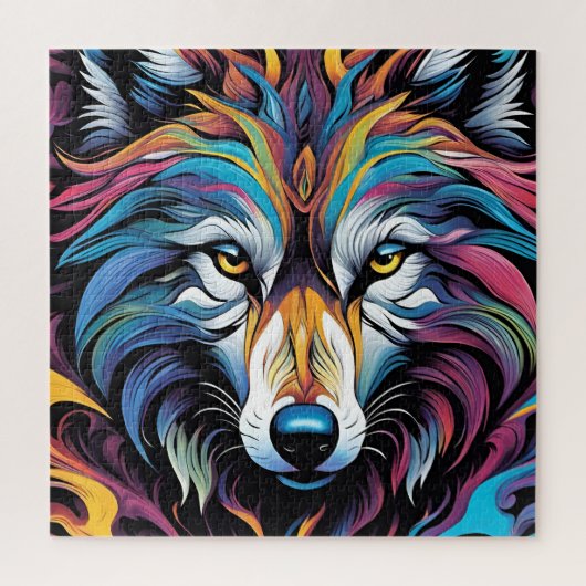 Der Wolf Puzzle (Vertikal)