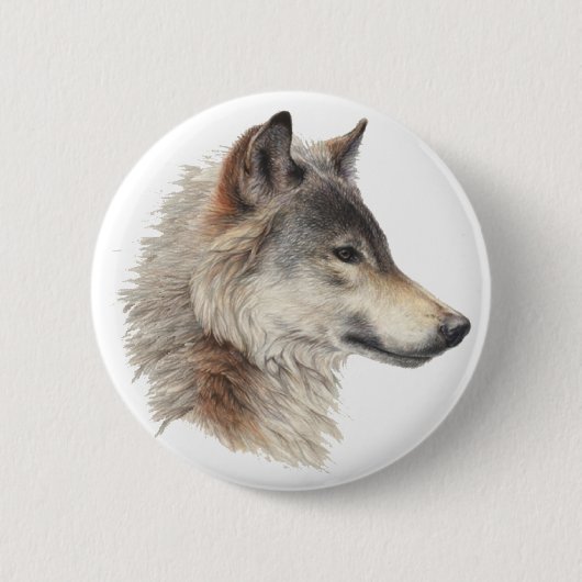 der WOLF-Stolz Button (Vorderseite)