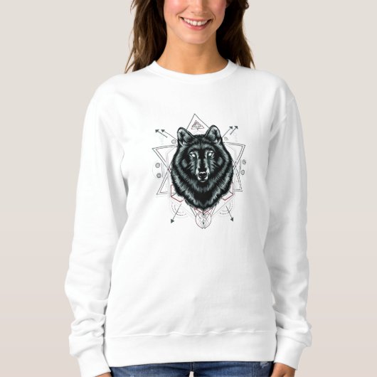 Der Wolf Sweatshirt (Vorderseite)