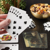 Der Wolf und das Lamm (von Jean-Baptiste Oudry) Spielkarten (In Situ)