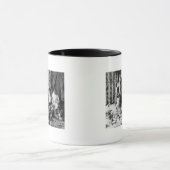 Der "Wolfstanz" der Kaviagamutes Tasse (Zentrum)