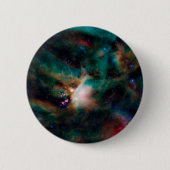 Der Wolkenkomplex Rho Ophiuchi. Button (Vorderseite)