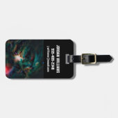 Der Wolkenkomplex Rho Ophiuchi. Gepäckanhänger (Vorderseite horizontal)