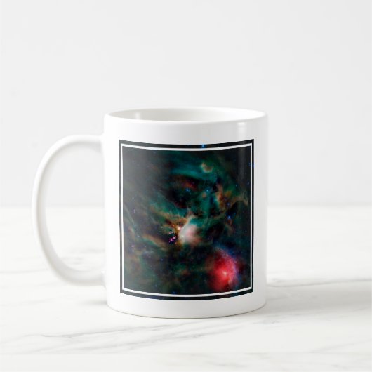 Der Wolkenkomplex Rho Ophiuchi. Kaffeetasse (Links)