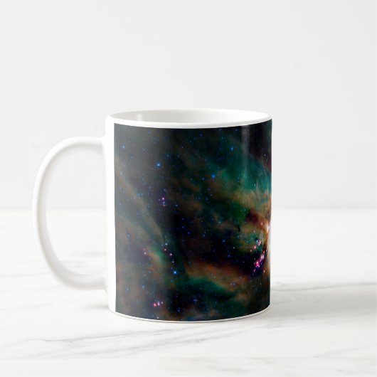 Der Wolkenkomplex Rho Ophiuchi. Kaffeetasse (Links)