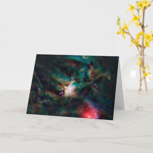 Der Wolkenkomplex Rho Ophiuchi. Karte (Gelbe Blume)