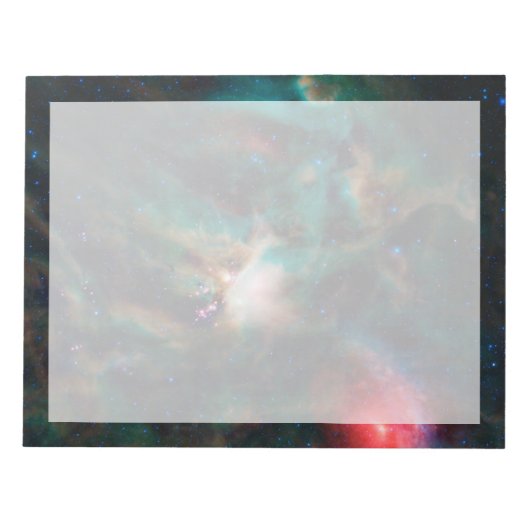 Der Wolkenkomplex Rho Ophiuchi. Notizblock (Vorderseite)