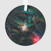 Der Wolkenkomplex Rho Ophiuchi. Ornament (Rückseite)