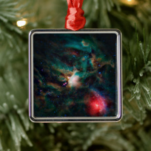 Der Wolkenkomplex Rho Ophiuchi. Ornament Aus Metall
