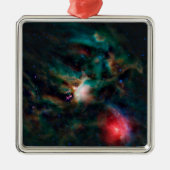 Der Wolkenkomplex Rho Ophiuchi. Ornament Aus Metall (Vorne)