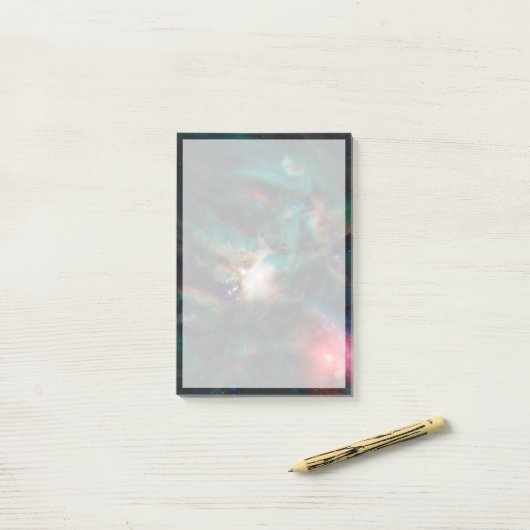 Der Wolkenkomplex Rho Ophiuchi. Post-it Klebezettel (Auf Schreibtisch)