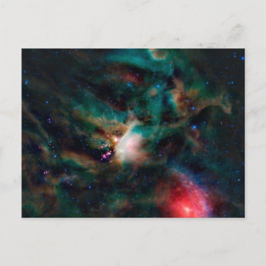 Der Wolkenkomplex Rho Ophiuchi. Postkarte (Vorderseite)
