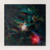 Der Wolkenkomplex Rho Ophiuchi. Puzzle (Vertikal)