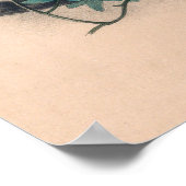 Der Wolkenkratzer von Joseph Wolf Poster (Ecke)