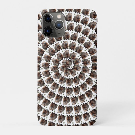 Der Wombat Whirlpool: Ein Wunder, Case-Mate iPhone Hülle (Rückseite)