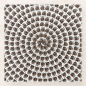 Der Wombat Whirlpool: Ein Wunder, Glasuntersetzer (Vorderseite)