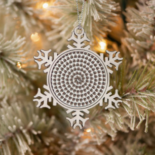 Der Wombat Whirlpool: Ein Wunder, Schneeflocken Zinn-Ornament