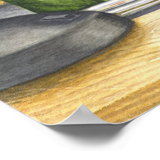 Der Wood Turner Poster (Ecke)