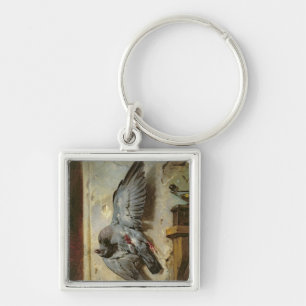Der Woodpigeon, c.1857 Schlüsselanhänger