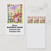 Der WorCHESHIRE CAT Visitenkarte (Vorne/Hinten)