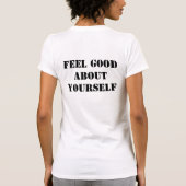 Der Workout-T - Shirt der Frauen (Rückseite)