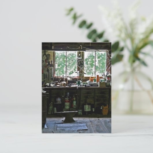 Der Workshop Postkarte (Stehend Vorderseite)